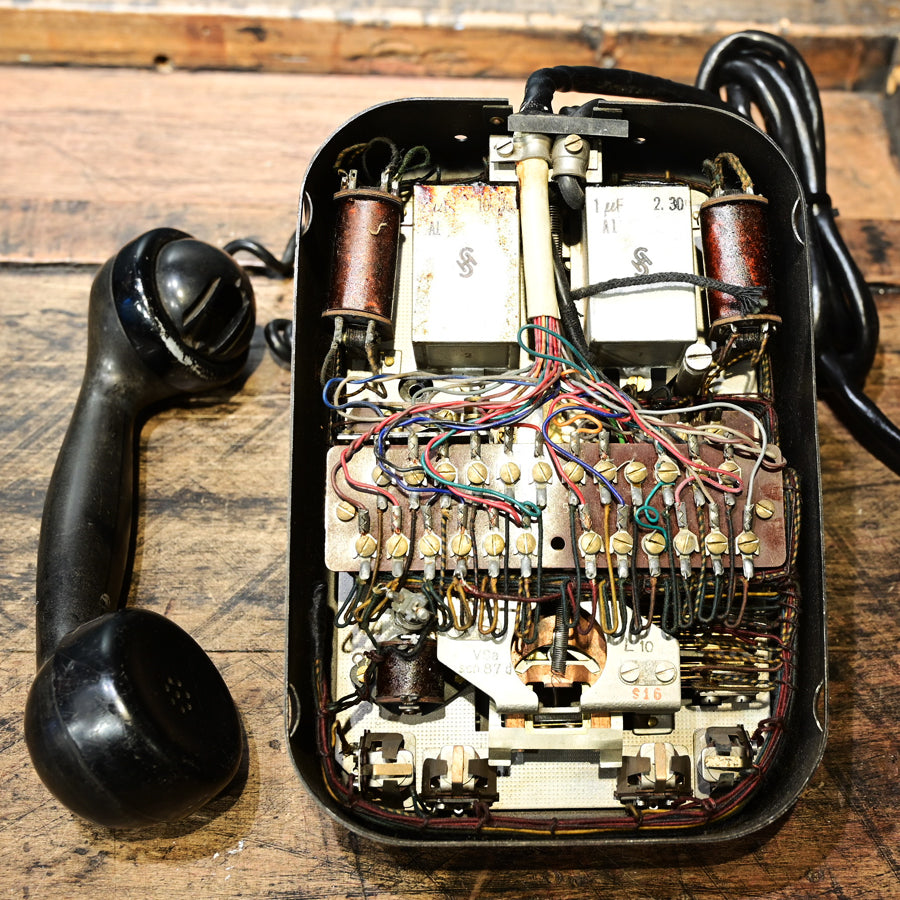 Telefono Siemens Halske con conmutador