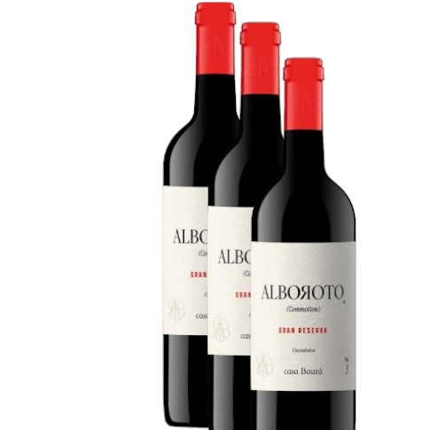 Vino Casa Bauzá Alboroto Carmenere 2023 D.O. Colchagua x 3 BOTELLAS