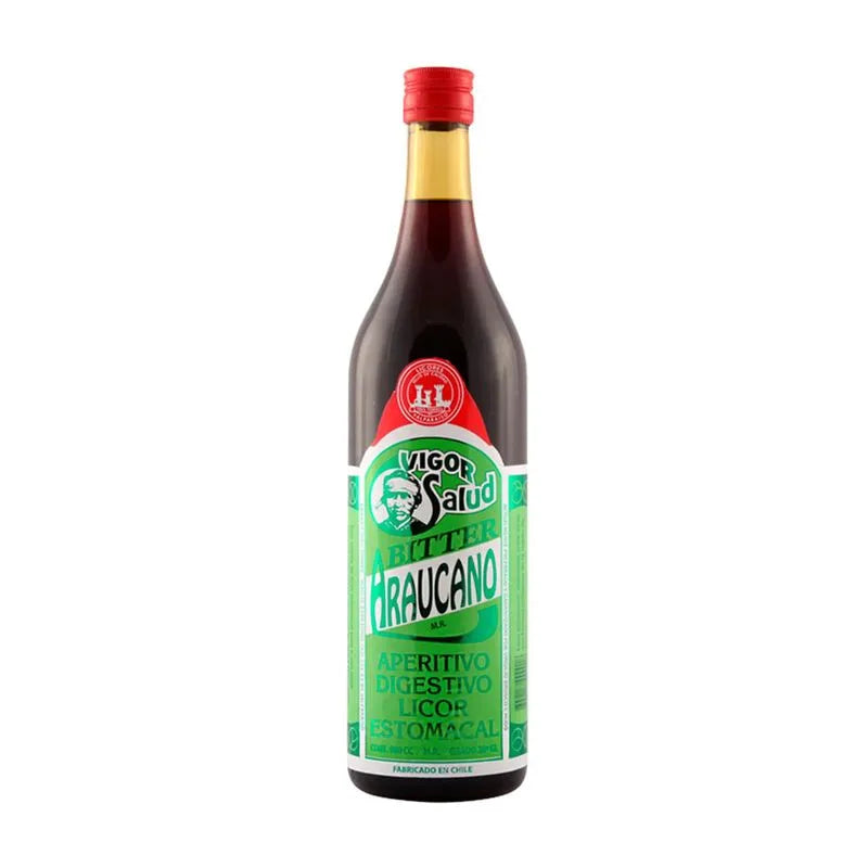 Licor Bitter Digestivo Araucano, Virgilio Brusco e Hijos Valparaiso, Chile