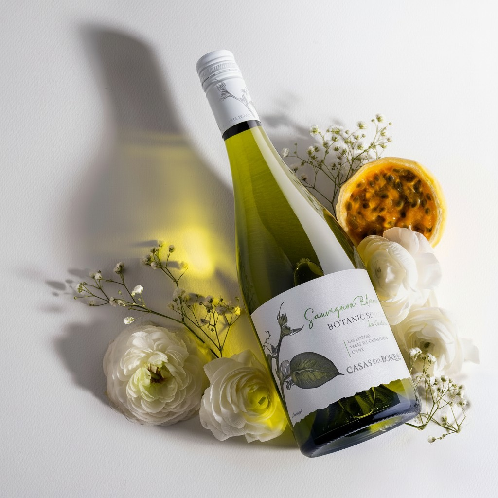 Vino Casas del Bosque Botanic Sauvignon Blanc 2024 D.O. Casablanca x 3 BOTELLAS