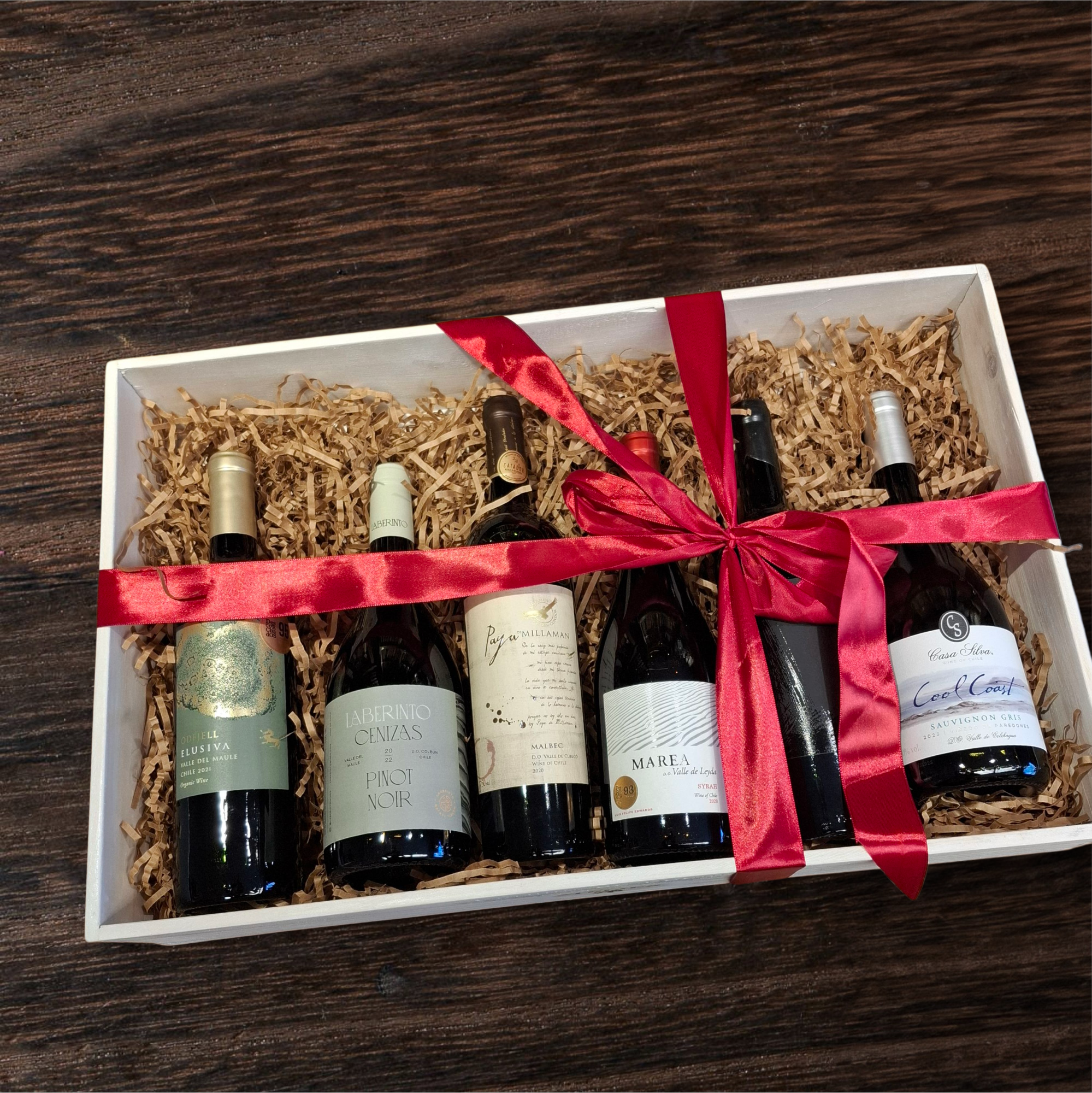 Caja de regalo premium 6 vinos a elección