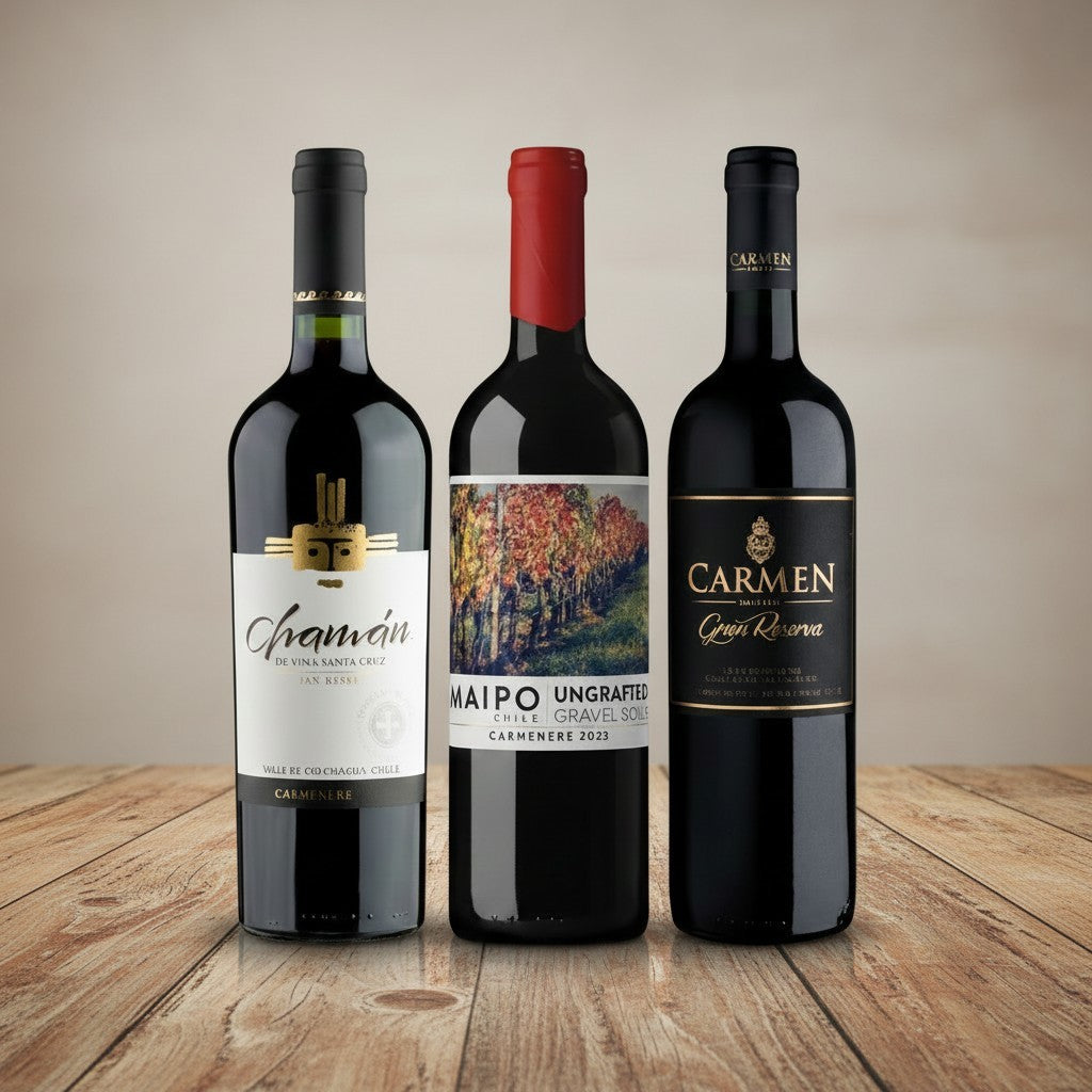 Vino SELECCIÓN CARMENERE IMPERDIBLES 3 BOTELLAS