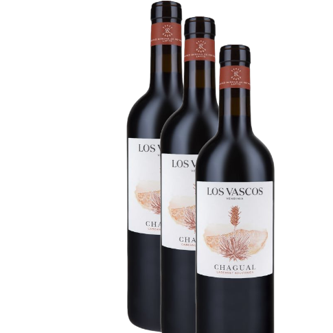 Vino Los Vascos Chagual Cabernet Sauvignon 2021 D.O. Colchagua 3 BOTELLAS