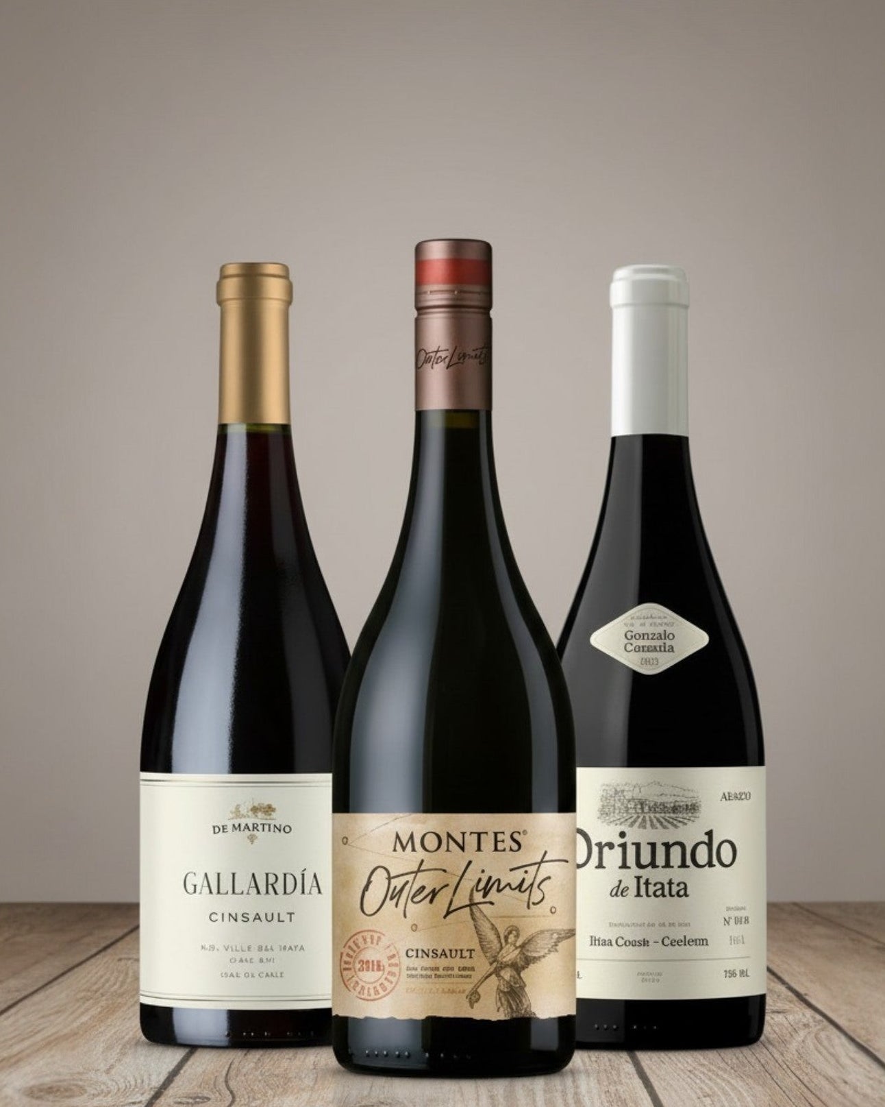 Vino Selección Cinsault  IMPERDIBLE 3 BOTELLAS