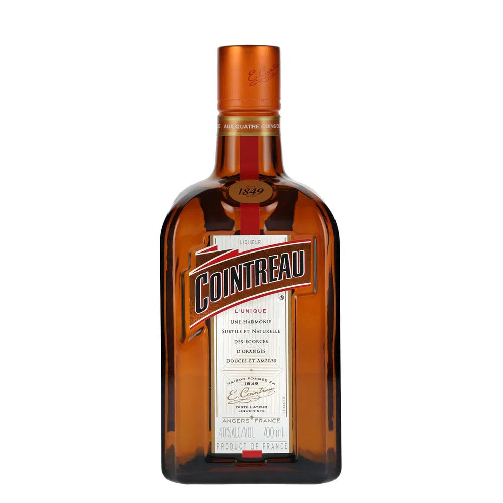 Licor Cointreau, triple sec.  A.O.C Loira (Francia)