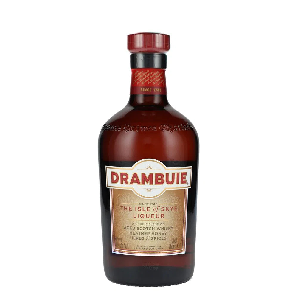 Licor de Whisky Drambuie The Isle of Skye, Escocia bot. 750ml.