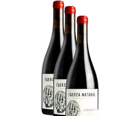 Vino Fernando Almeda Cinsault Fuerza Natural 2021 D.O. Itata  X 3 BOTELLAS