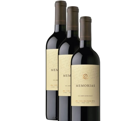 Vino El Principal Ensamblaje Memorias 2022 D.O. Pirque x 3 BOTELLAS