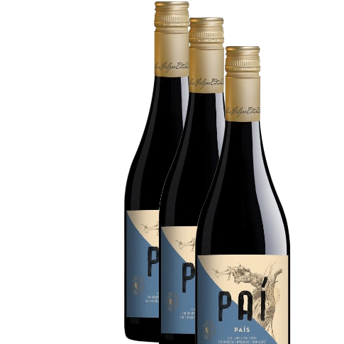Vino Luis Felipe Edwards Paí País 2022 D.O. Itata x 3 BOTELLAS