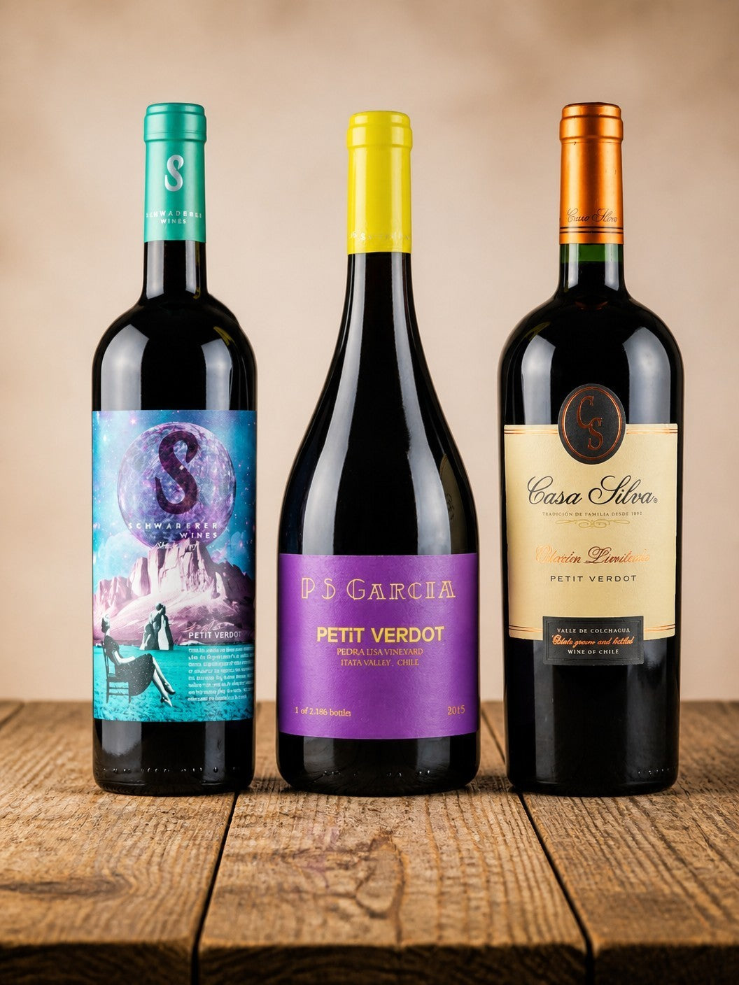 Vino SELECCION PETIT VERDOT IMPERDIBLES 3 BOTELLAS
