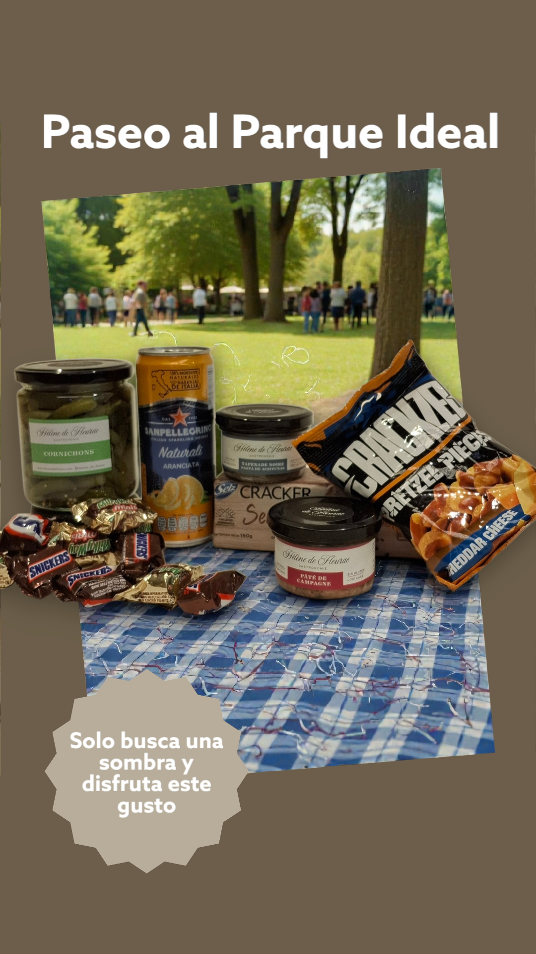 Regalo Canasto Picnic WOW  - Non Alcohol - EXCLUSIVO ONLINE