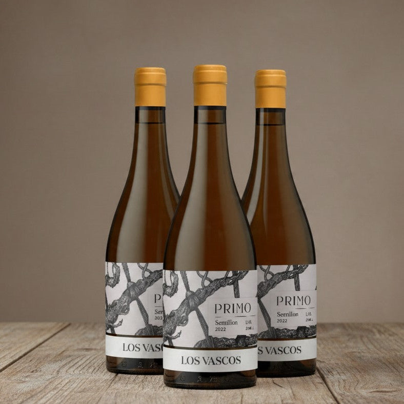 Vino Los Vascos Primo Semillón 2023 D.O. Apalta  (Colchagua) x 3 BOTELLAS