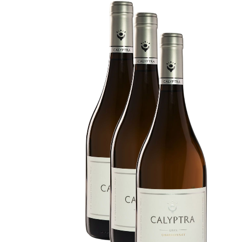 Vino Calyptra Chardonnay Gran Reserva 2020 bot D.O. Cachapoal x 3 BOTELLAS