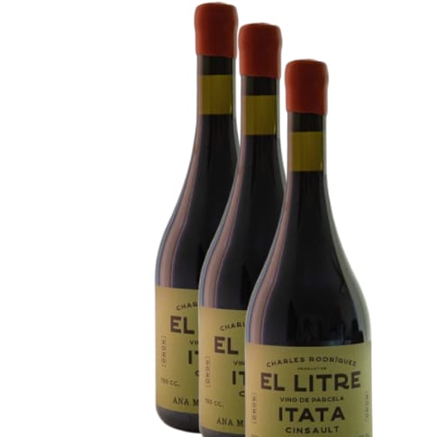 Vino Ana Maria Cumsille El Litre Cinsault 2022 D.O. Itata X 3 BOTELLAS