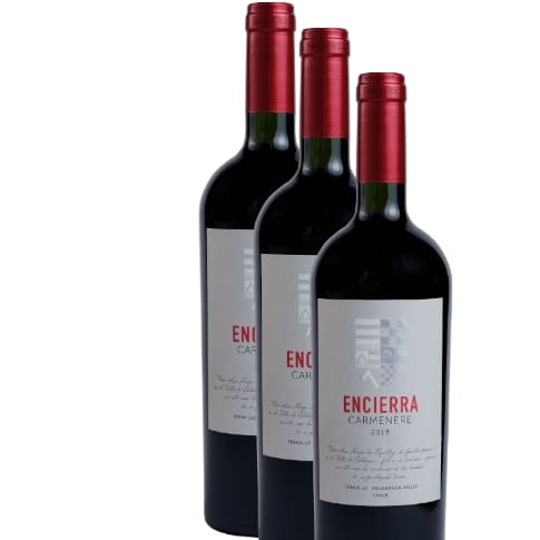 Vino Encierra Carmenere 2022 D.O. Colchagua x 3 BOTELLAS