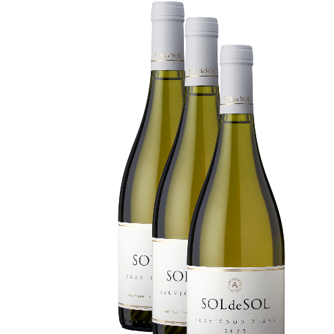 Vino Aquitania Sol de Sol Sauvignon Blanc 2025 D.O. Malleco x 3 BOTELLAS