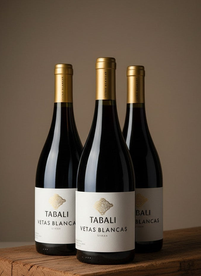 Vino  Tabalí Vetas Blancas Syrah 2022 D.O. Limarí x 3 BOTELLAS