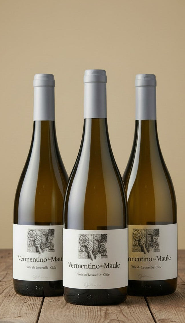 Vino Gillmore Vermentino 2025 D.O Maule x 3 BOTELLAS