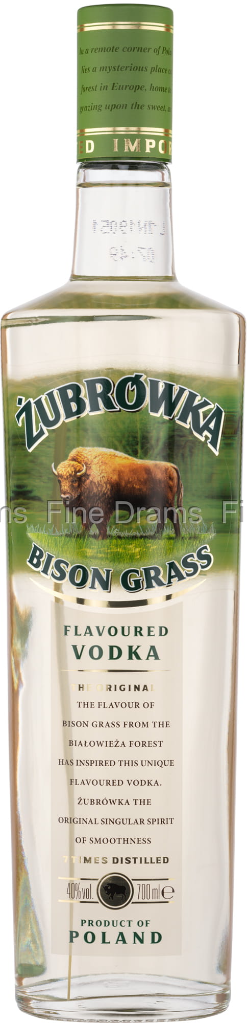 Vodka Zubrowka Bisson Grass