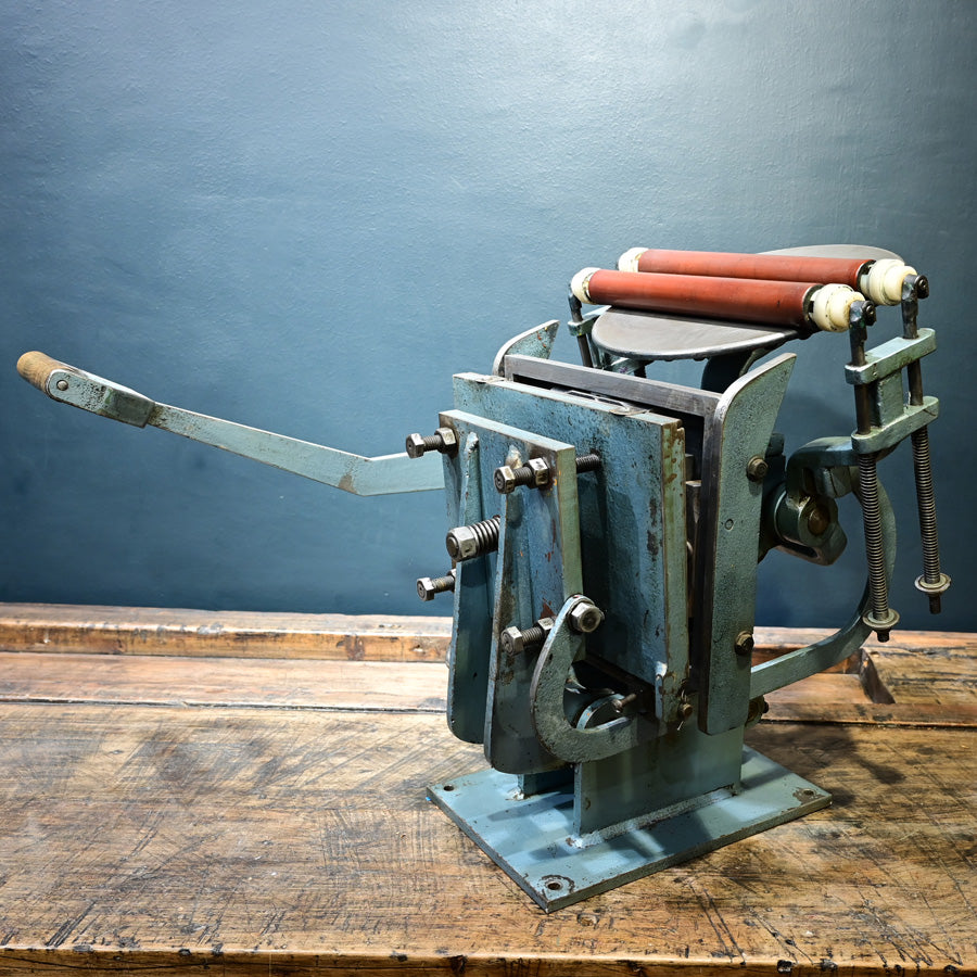 Máquina de impresión letterpress