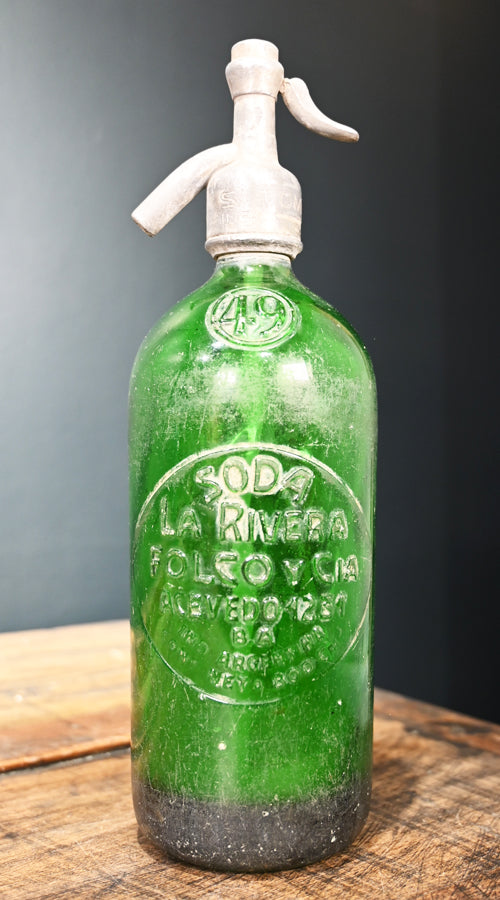 Sifón de soda argentino