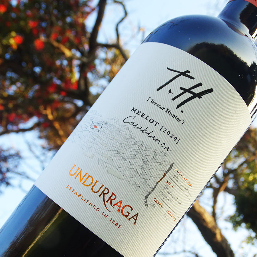 Vino Undurraga Merlot T.H. 2022 D.O. Casablanca x 3 BOTELLAS