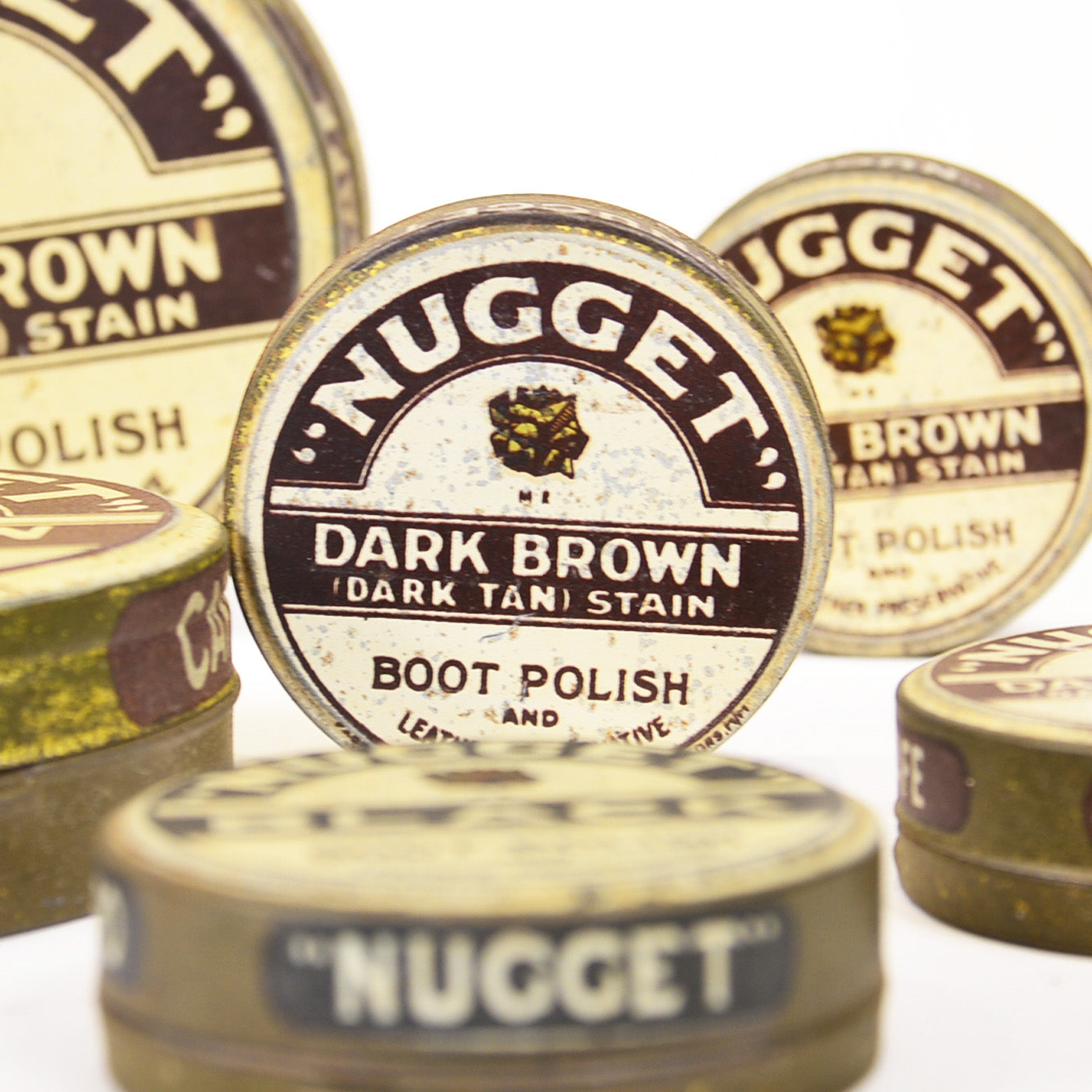 Betún de zapatos Nugget 90gr.